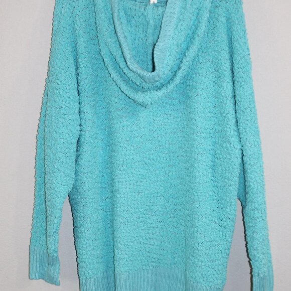 Zenana Premium Mint Popcorn Hoodie Size XL NWOT Comfy Cozy and Warm - Picture 7 of 9